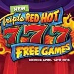 Är du redo för IGT:s nya slotsspel “The Triple Red Hot 7s Free Games Slot”?