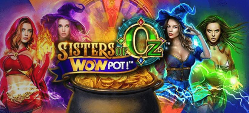 Sisters of Oz wowpot jackpott slot